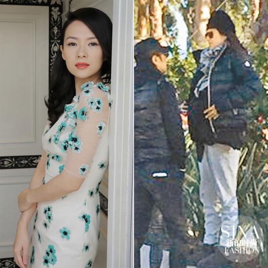 章子怡懷孕后，這帽子戴的也太奇特