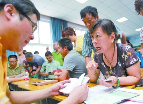 未能分到如意的學校，急壞了家長