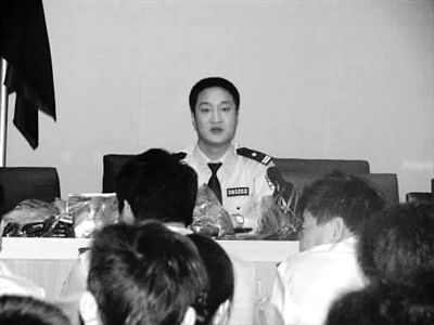 原夏縣公安局長孫宏軍資料圖。他涉嫌違紀(jì)違法目前被調(diào)查。