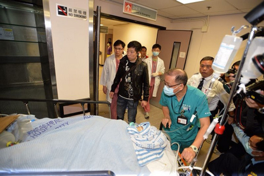 劉進(jìn)圖今早遇襲送院。