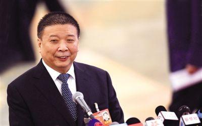 國土資源部部長姜大明。新華社記者