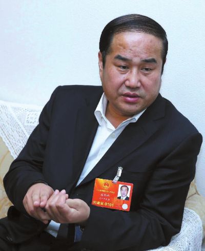 保定市長馬譽(yù)峰。資料圖片