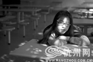 　筆試面試都過了最終沒被錄取，讓胡格格非常失落。 記者 陳中秋 攝
