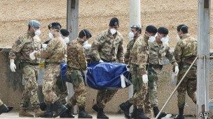 意大利海軍相信他們將發(fā)現(xiàn)更多海難死者。