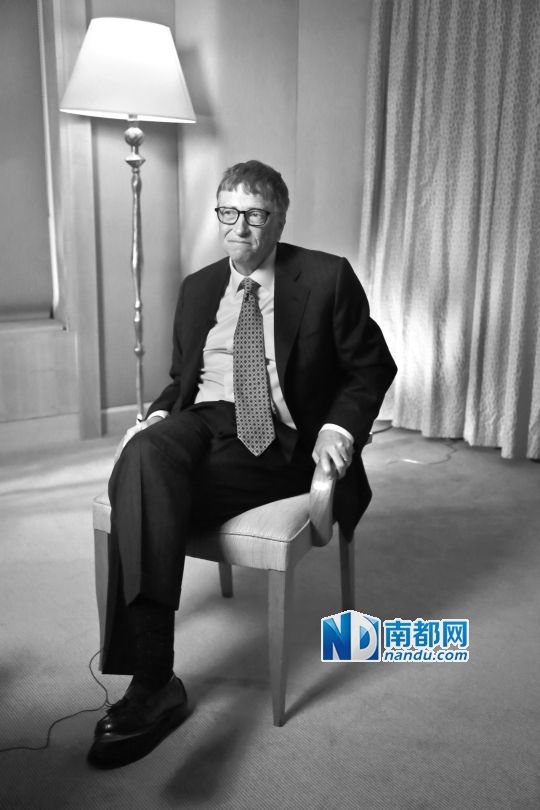 比爾·蓋茨接受美國(guó)《滾石》雜志專(zhuān)訪。