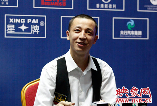 發(fā)布會上，中國業(yè)余選手帕如克很期待下一句的比賽