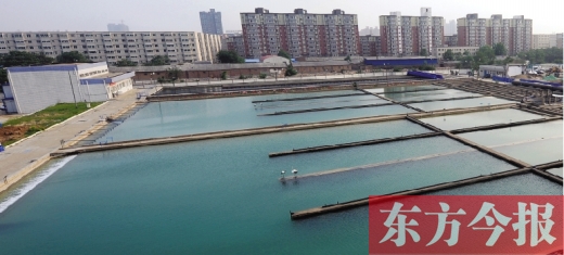 11月8日，鄭州柿園水廠，階梯水價近日成為熱議的話題