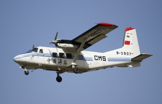 海監(jiān)飛機釣魚島遭攔截