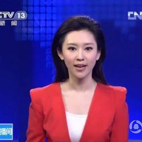 央視最美實習(xí)女主播