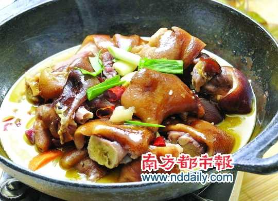 臘豬腳跟鹵豬手、南乳豬手味道是完全不同的