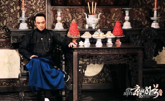 吳鎮(zhèn)宇飾演的霍家大少爺，正為二弟冥婚一事焦頭爛額