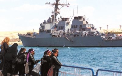 美國海軍“馬漢”號驅(qū)逐艦（資料圖片）。圖/CFP