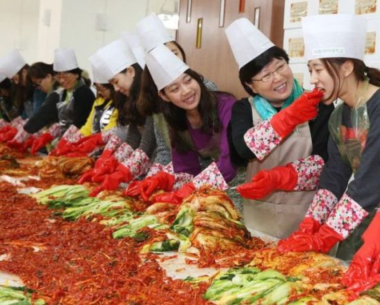 資料圖：韓國(guó)越冬泡菜