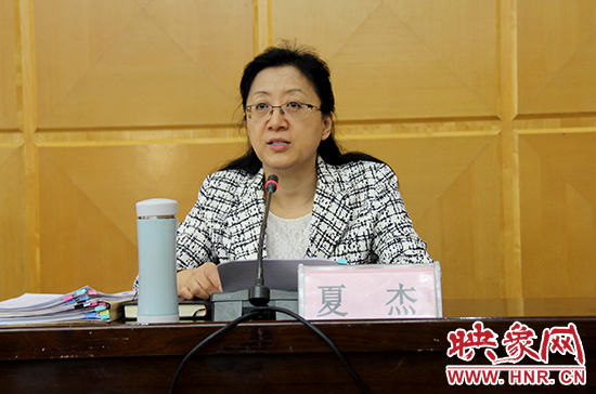 河南省委常委、組織部部長夏杰