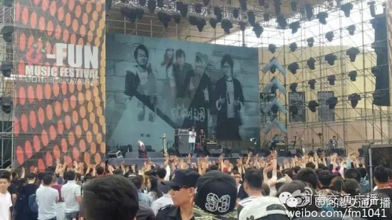 河南交通廣播主持人佳音、彎彎、朱浩都登上了優(yōu)放舞臺(tái)，優(yōu)放，交廣在這里！
