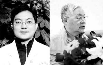 王宇澄(左)曾是王正敏的學(xué)生與親密助手，他認(rèn)為自己在導(dǎo)師評選院士過程中立下汗馬功勞，卻未獲回報。師徒最終反目。