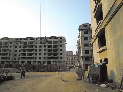 　適園雅居小區(qū)，已建起13棟住宅樓。
