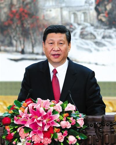 2012年11月15日，習近平在十八屆中央政治局常委同記者見面會上