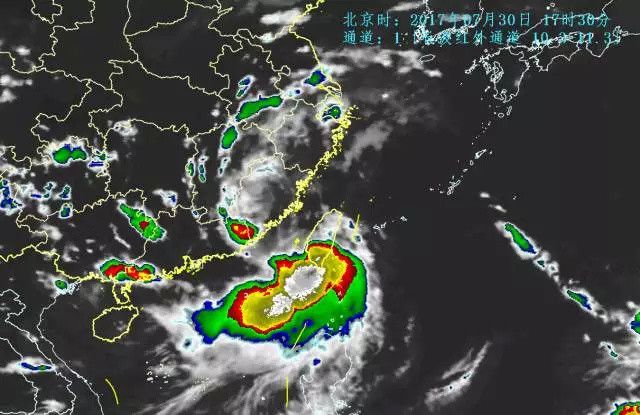 臺風“海棠”將吞并納沙 合體北上帶來強降雨
