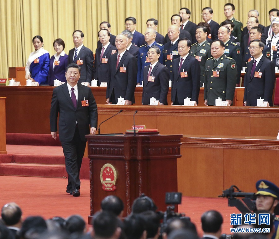 習(xí)近平當(dāng)選國(guó)家主席、中央軍委主席