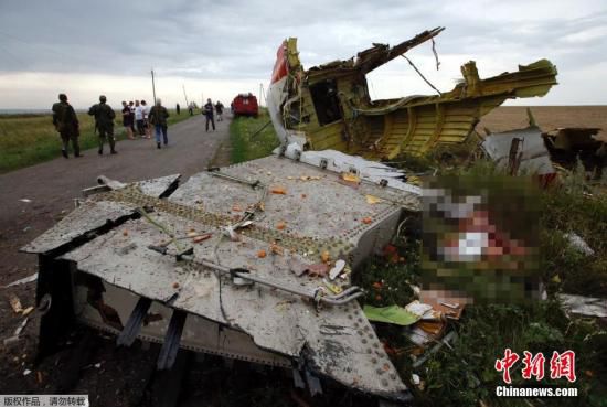 資料圖：圖為馬航MH17航班墜毀現(xiàn)場。