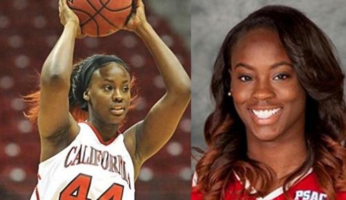 圖為加拿大籍女子籃球運(yùn)動員克拉克（Shanice Clark）。