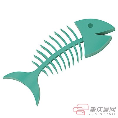 守著稱重的魚，吃起來好像沒那么多，他們玩起了“魚骨拼圖”…… 魚骨 拼圖