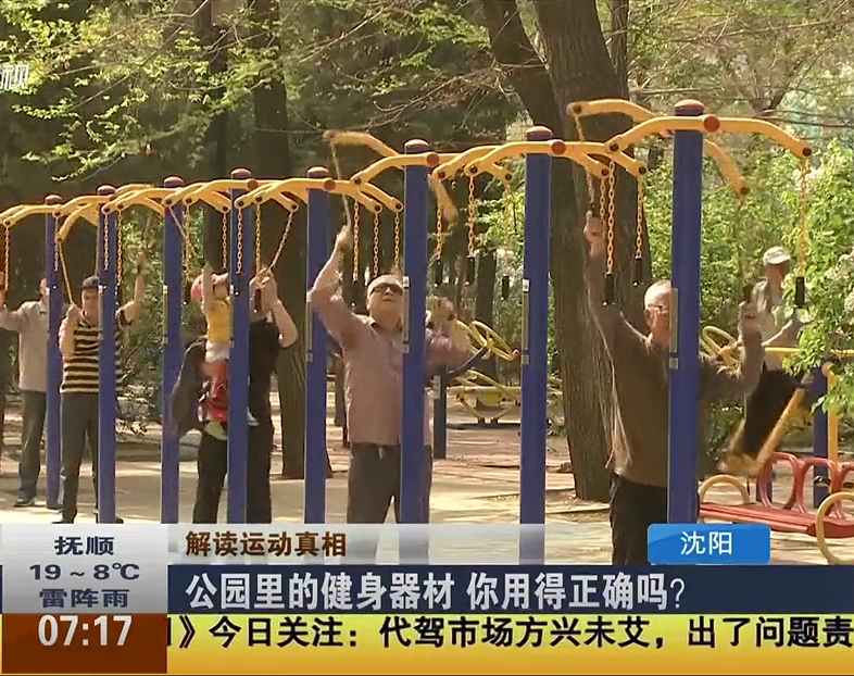 公園里的健身器材 你用得正確嗎？