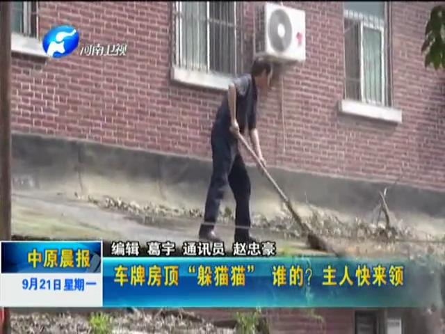 車(chē)牌房頂“躲貓貓”誰(shuí)的？
