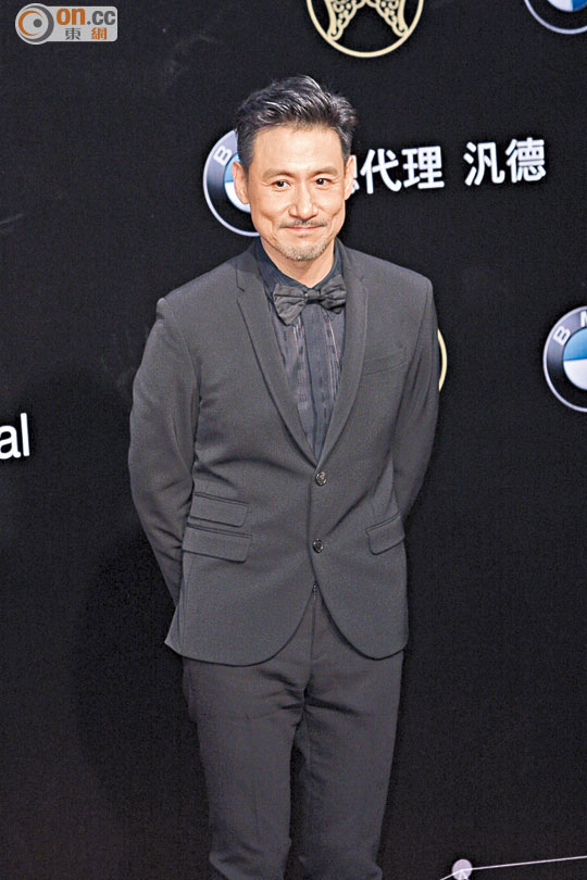 張學(xué)友排除萬難出席金曲獎(jiǎng)。