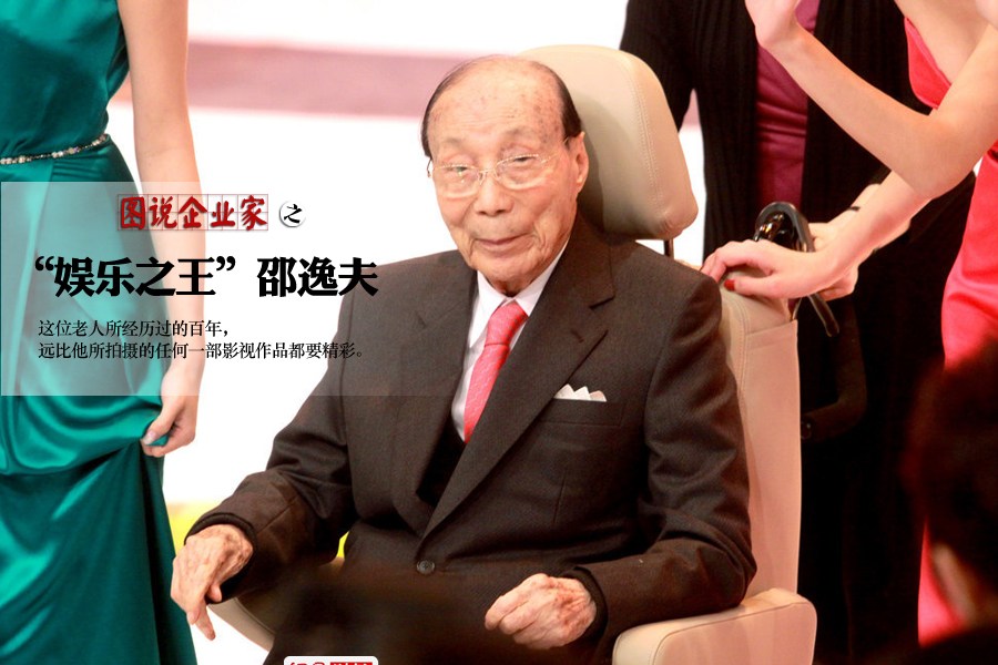 圖說(shuō)企業(yè)家：“娛樂之王”邵逸夫