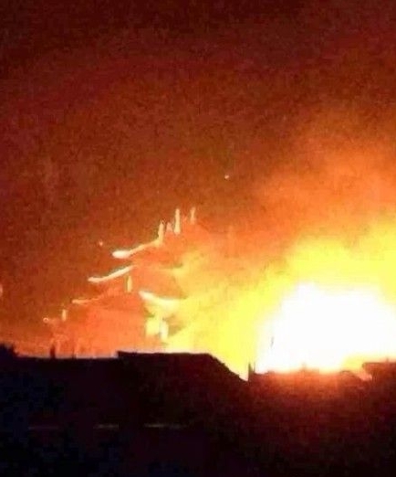 四川佛學院發(fā)生火災(zāi) 已燒毀10間僧舍